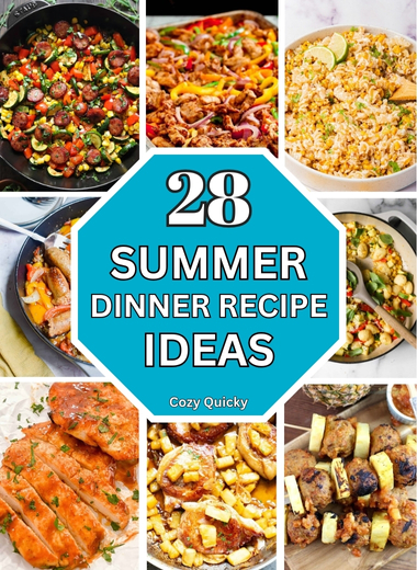 28 Summer Dinner Recipe Ideas