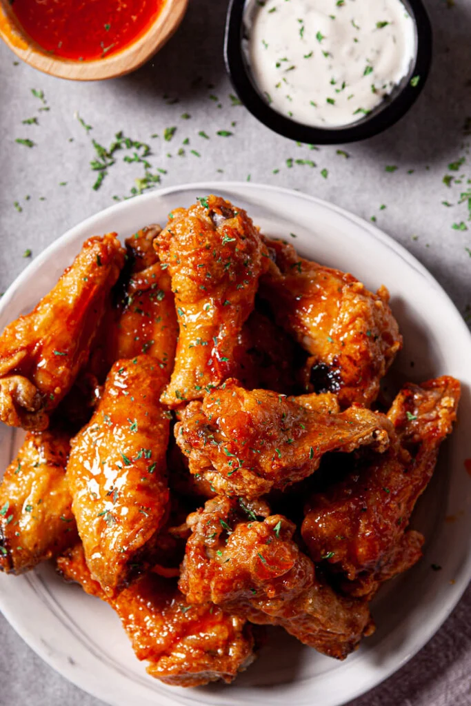 Air Fryer Chicken Wings Summer Dinner Ideas