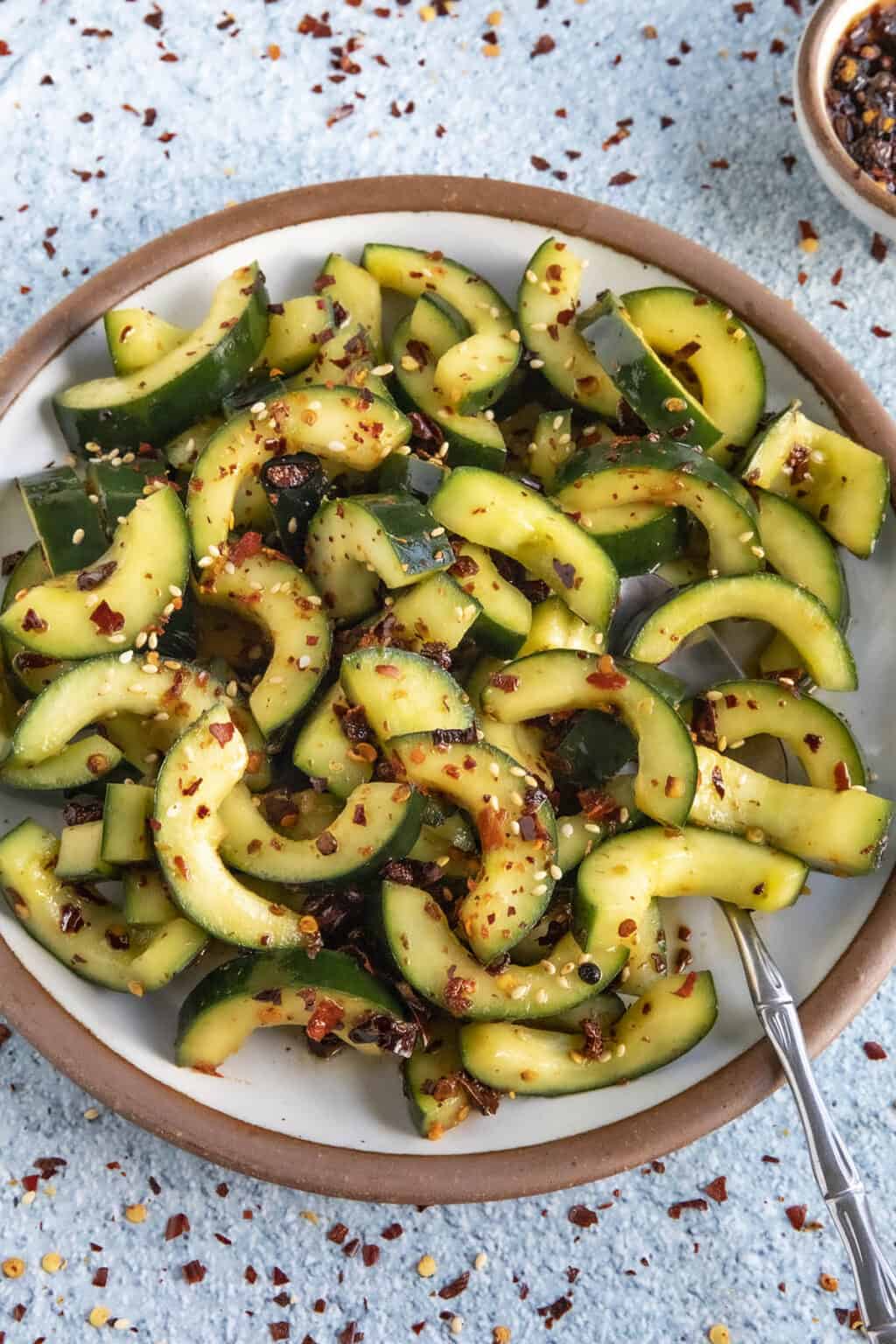 Easy Asian Cucumber Salad