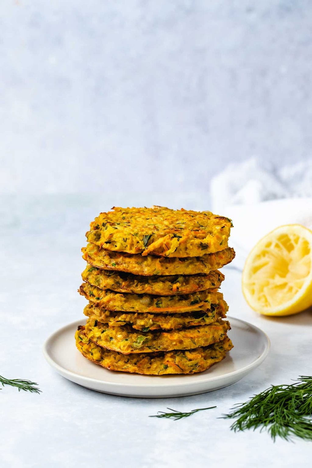 Baked Zucchini Carrot Fritters | Zucchini Baking Recipes