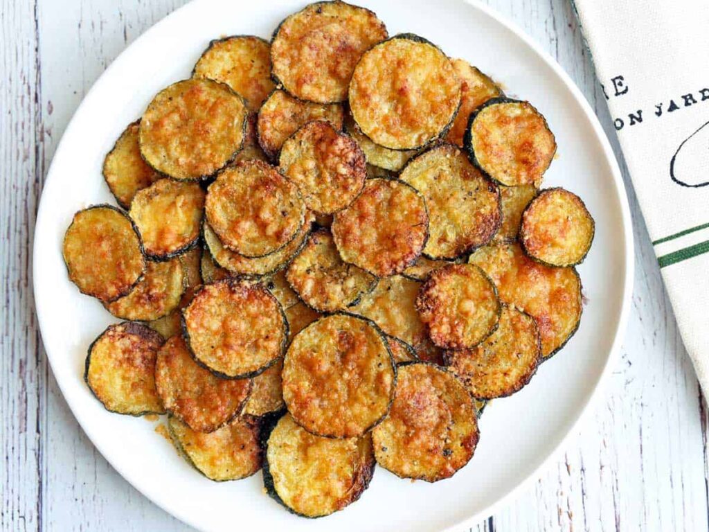 Baked Zucchini Chips | Zucchini Baking Recipes