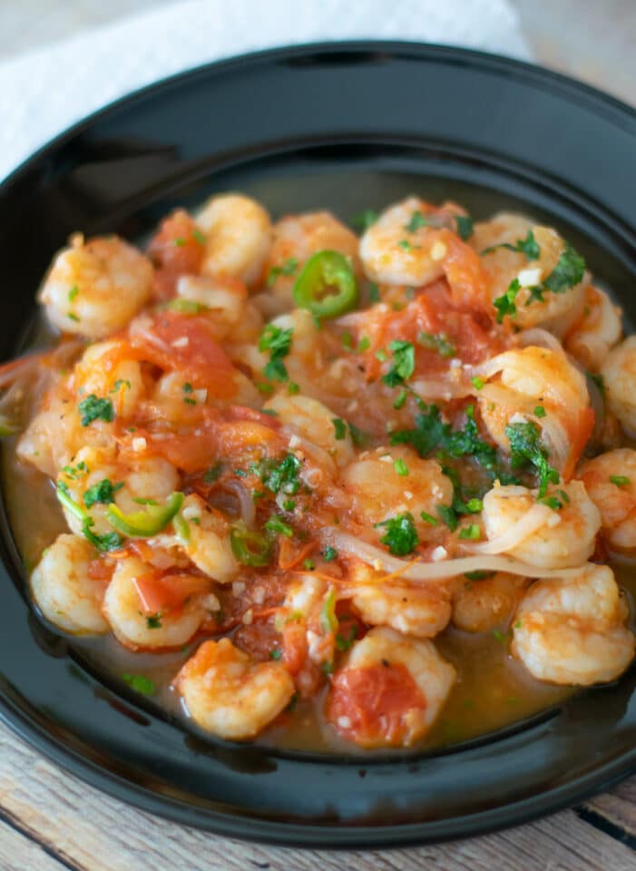 Camarones Rancheros (Mexican Style Shrimp) Summer Dinner Ideas