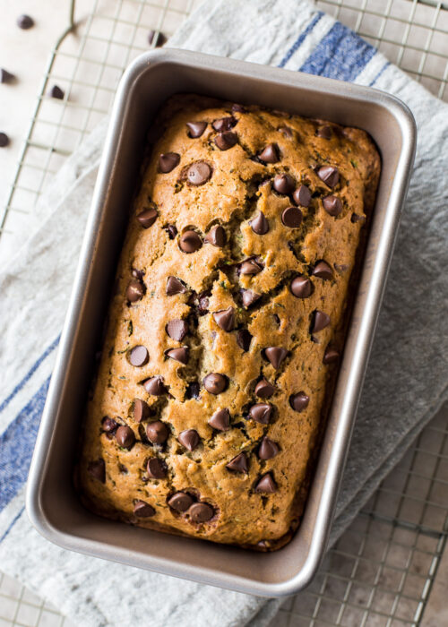 Chocolate Chip Zucchini Bread | Zucchini Baking Recipes