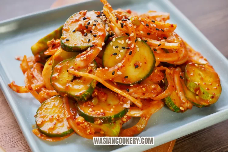 Easy Spicy Korean Cucumber Salad