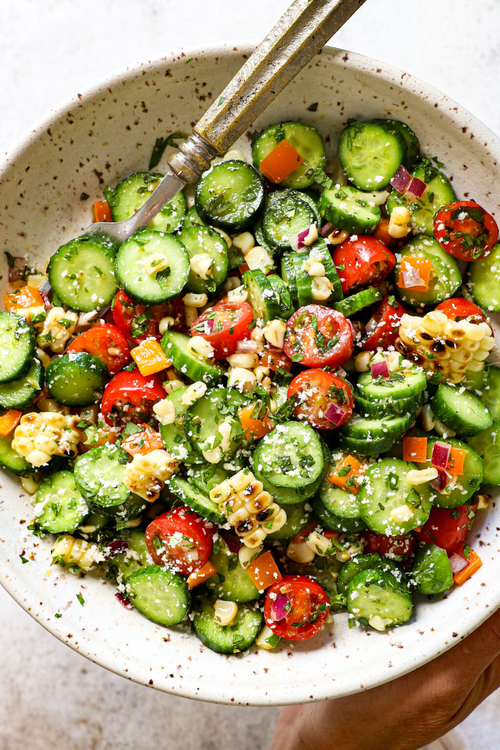 Fresh and Easy Cucumber Salad