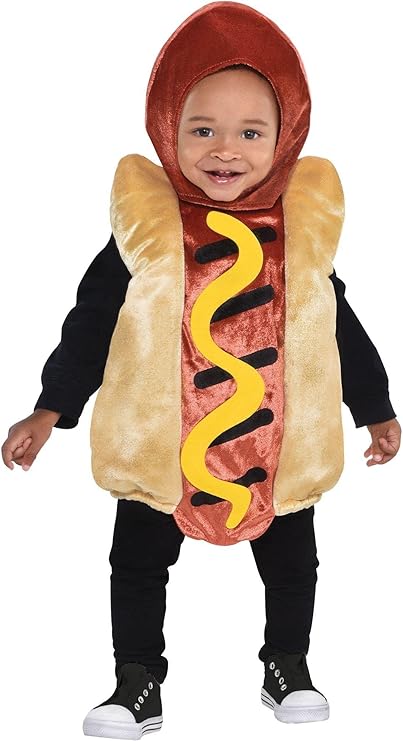 Mini Hot Dog Baby Halloween Costumes