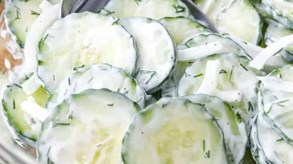 Creamy Cucumber Salad Recipes