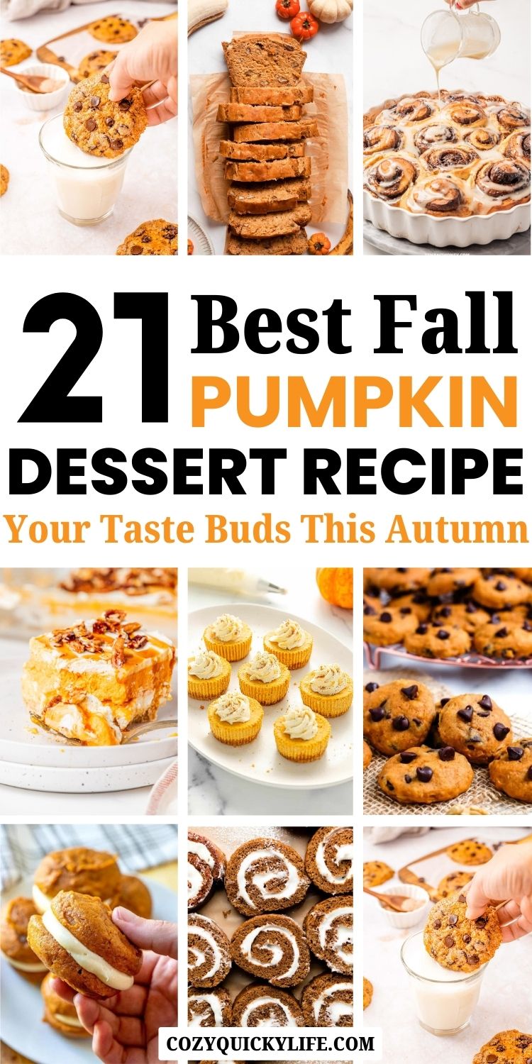 21 Best Pumpkin Desserts Recipes