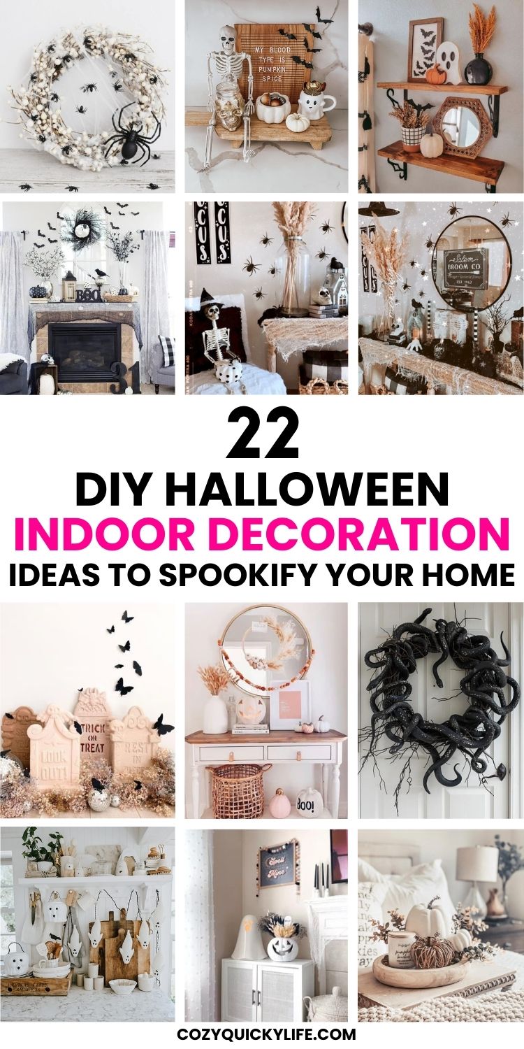 22 Easy DIY Halloween Decoration Ideas