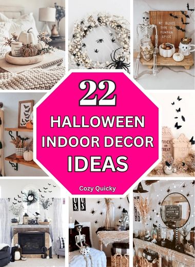 22 Easy DIY Indoor Halloween Decoration Ideas