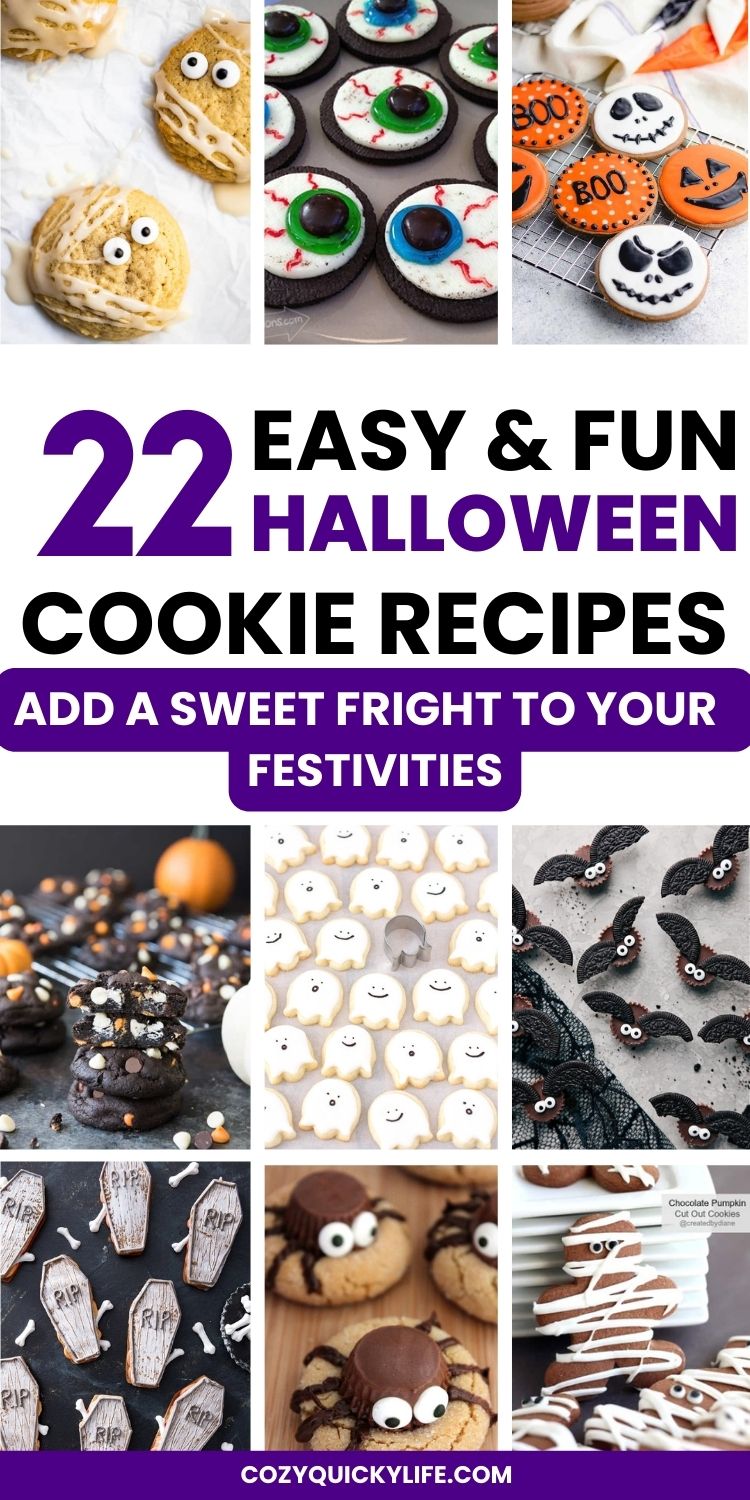 22 Easy Halloween Cookie Recipes