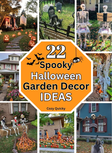 22 Spooky Halloween Garden Decorations