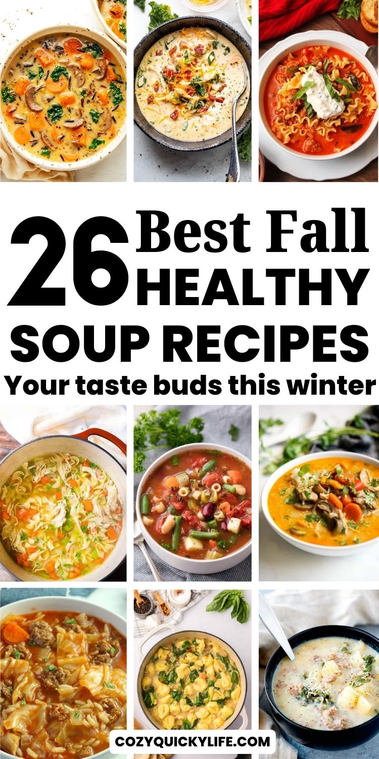 26 Best Fall Soup Recipes for the Perfect Cozy Season