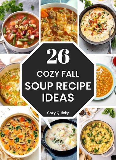 26 Best Fall Soup Recipes for the Perfect Cozy Season