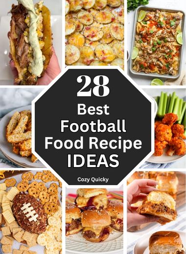 28 Best Football Food Recipe Ideas