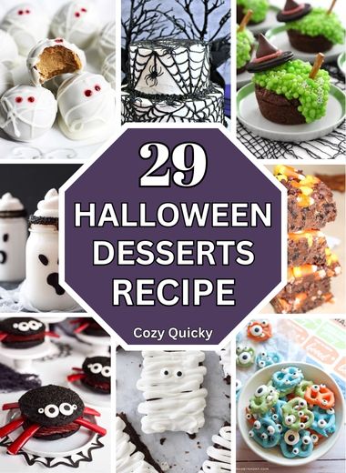 29 Easy Halloween Dessert Recipes