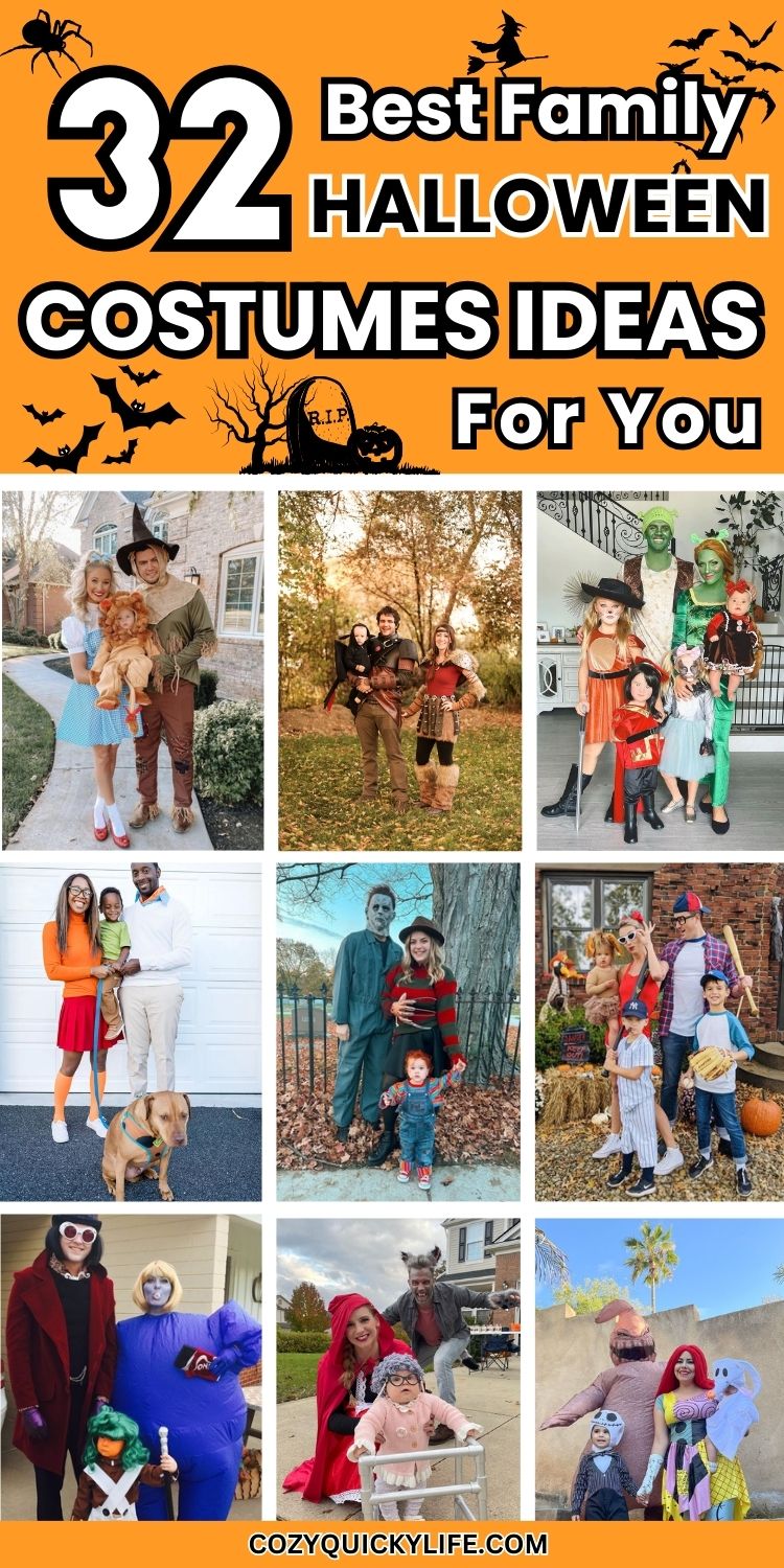 32 Best Family Halloween Costume Ideas