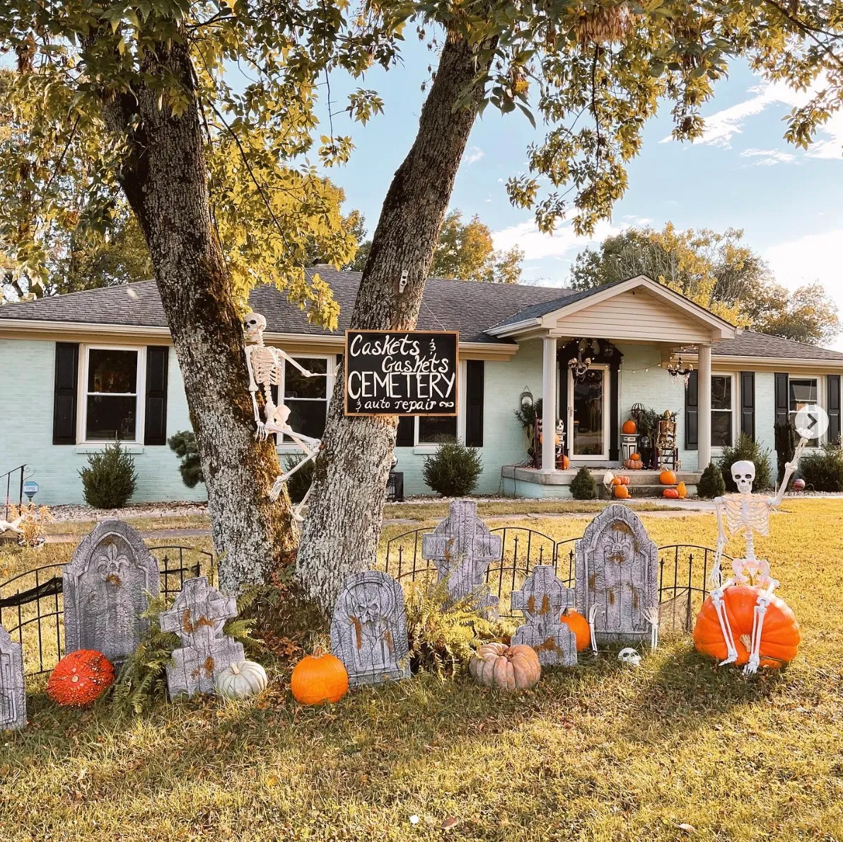 Spooky Graveyard Halloween Garden Decorations