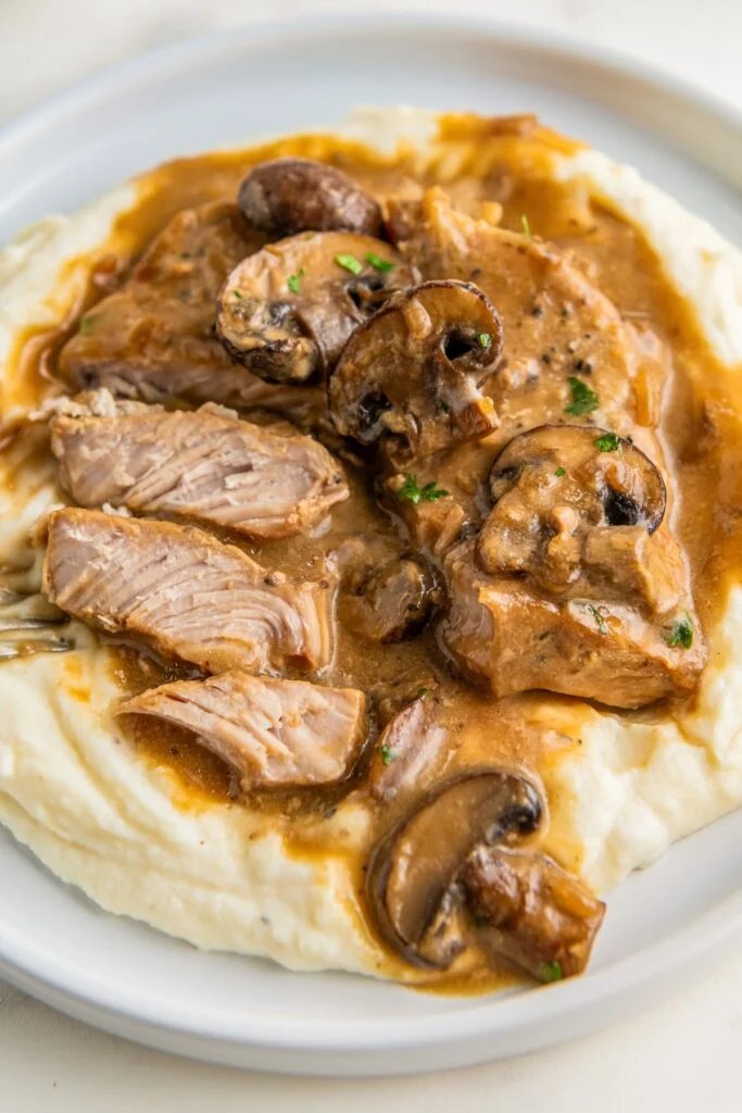 Crock Pot Pork Chops and Gravy