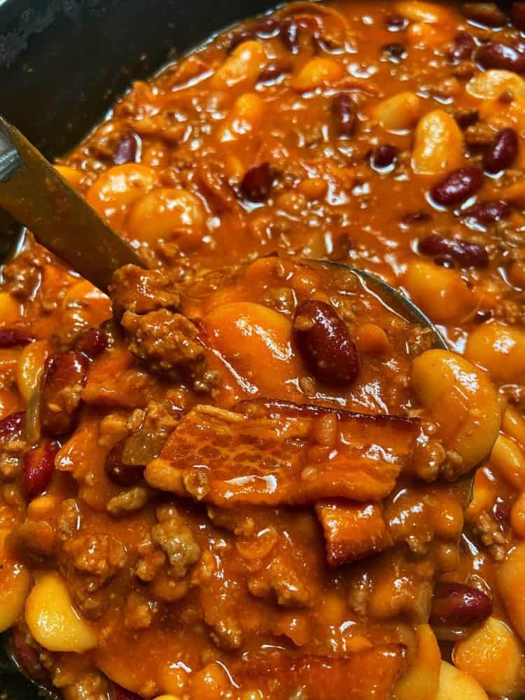 Crockpot Cowboy Beans