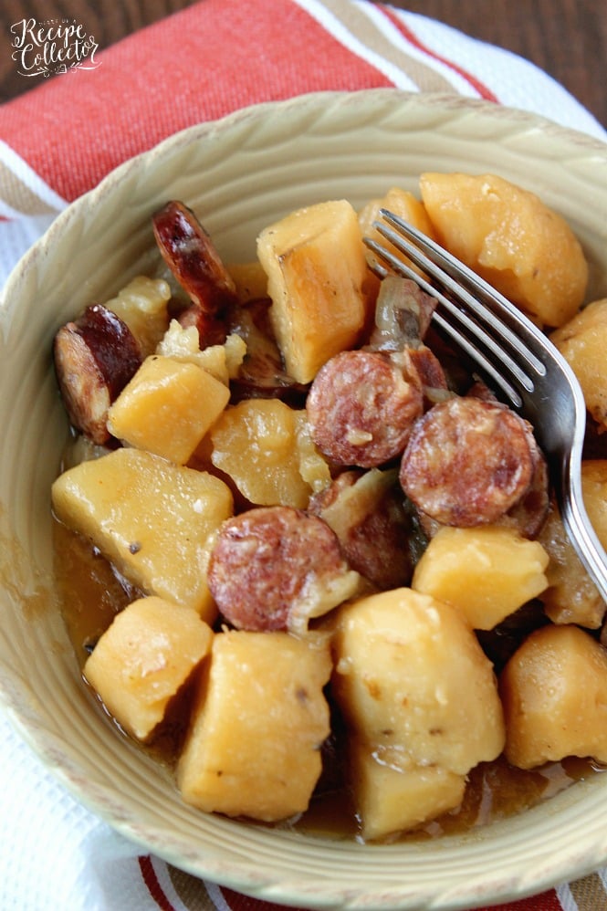 Crockpot Sausage & Potatoes