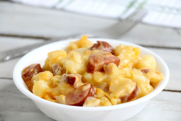 Slow Cooker Sausage and Potato Casserole