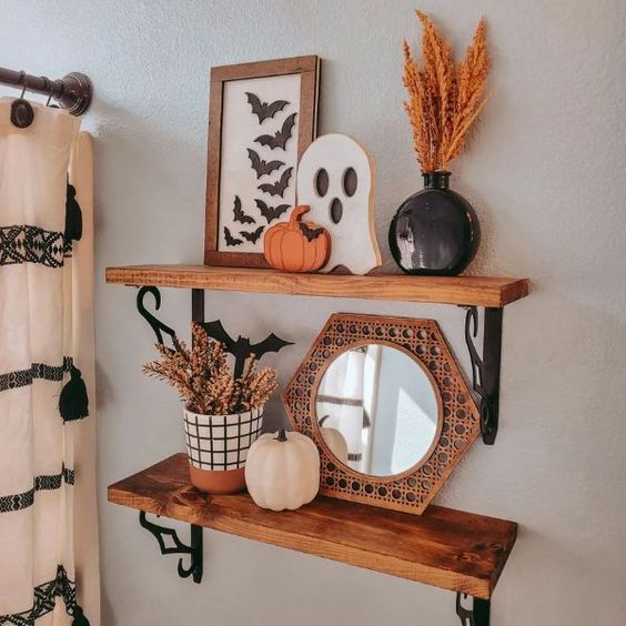 Haunted and stylish bathroom Decor