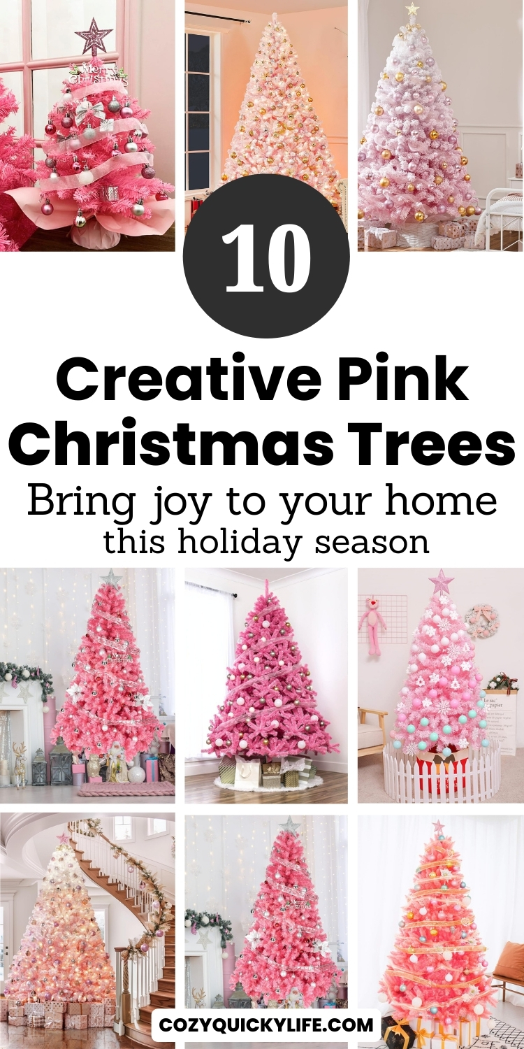 10 Best pink Christmas Trees Ideas