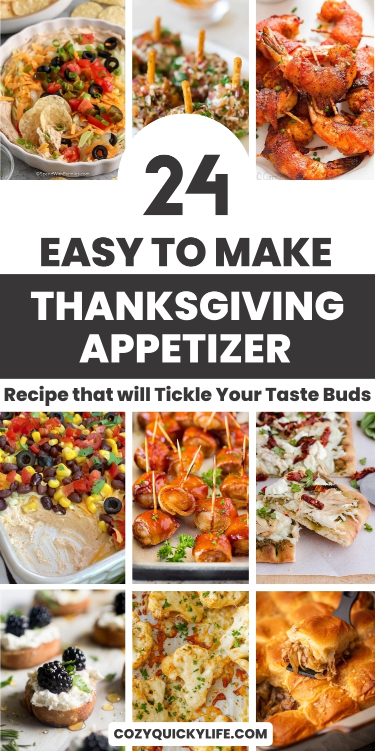 Easy Thanksgiving Appetizer Recipes  Ideas