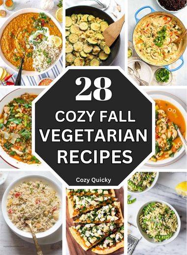 28 Cozy Fall Vegetarian Recipes for a Warm and Hearty Meal